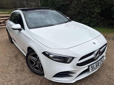 Used Mercedes A200 AMG Line Premium Plus 2018 White Hatchback