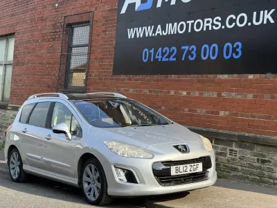 Used Peugeot 308 SW Allure 150 HP (110 kW) 2012 Silver Estate