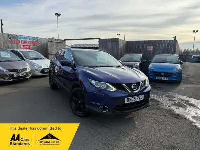Used Nissan Qashqai N-TEC 110 HP (80 kW) 2015 Blue SUV