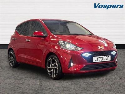 Red Used 2023 Hyundai i10 Premium Hatchback | £15,762 (Fair price)