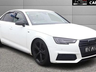 Used Audi A4 Black Edition 150 HP (110 kW) 2018 White Sedan