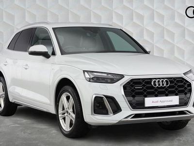 Used Audi Q5 S-Line 200 HP (147 kW) 2021 White SUV