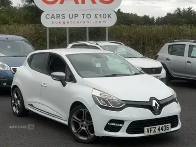 Used Renault Clio GT-Line 120 HP (88 kW) 2015 White Hatchback