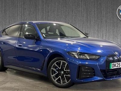 Blue Used 2025 BMW i4 Shadowline Sedan | £41,799 (Fair price)