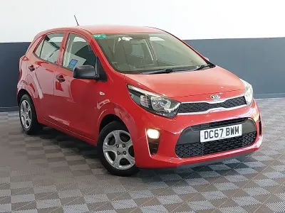Used Kia Picanto 2018 Red Hatchback