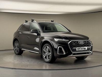 Myth black metallic/myth black metallic Used 2021 Audi Q5 S-Line SUV | £26,150 (Fair price)