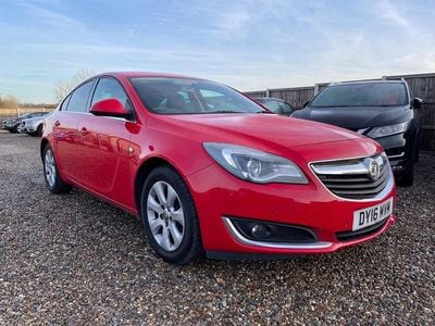 Red Used 2016 Vauxhall Insignia SRi Hatchback | £4,495 (Fair price)