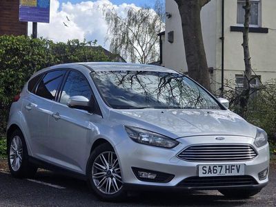 Used Ford Focus Zetec 120 HP (88 kW) 2017 Silver Hatchback