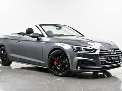 Used Audi A5 Cabriolet S-Line 190 HP (139 kW) 2017 Grey Cabriolet