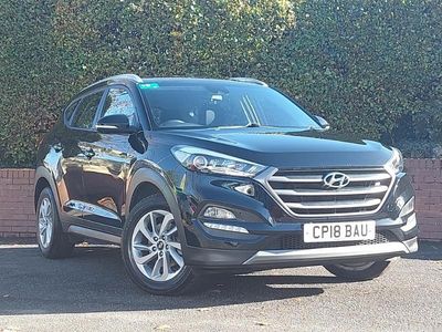 Black Used 2018 Hyundai Tucson SE SUV | £9,498 (Fair price)