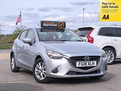 Begagnad Mazda 2 2018 Silver Halvkombi