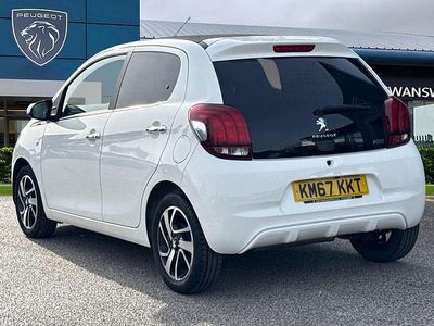 Used Peugeot 108 Allure 82 HP (60 kW) 2017 White Hatchback
