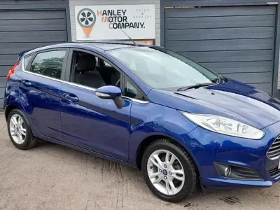 Used Ford Fiesta Zetec 100 HP (73 kW) 2016 Blue Hatchback