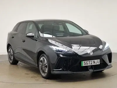 Used MG MG4 EV SE 149 kW (203 HP) 2022 Black Hatchback