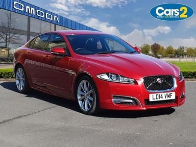 Begagnad Jaguar XF R-Sport 2014 Röd Sedan