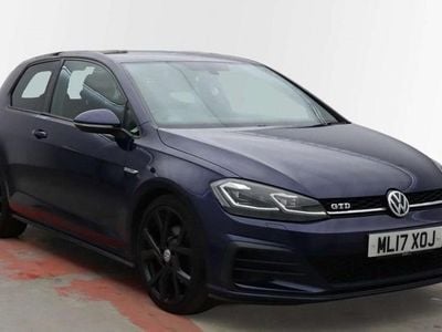 Blue Used 2017 VW Golf VII GTD Hatchback | £11,000 (Good price)