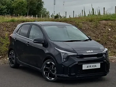 New Kia Picanto GT-Line 68 HP (50 kW) 2026 Black Hatchback