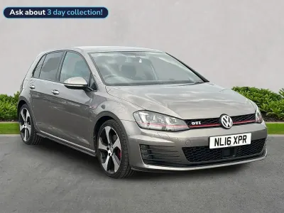 Used VW Golf VII GTI 220 HP (161 kW) 2016 Grey Hatchback