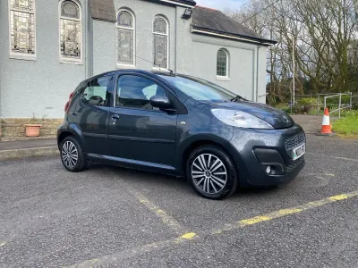 Used Peugeot 107 Active 68 HP (50 kW) 2012 Grey Hatchback