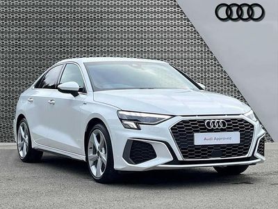 Used Audi A3 S-Line 147 HP (108 kW) 2024 White Sedan