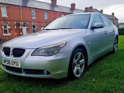Used BMW 520 2006 Silver Sedan