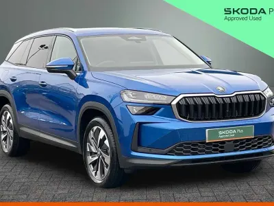 Used Skoda Kodiaq SE L 150 HP (110 kW) 2025 Race blue metallic SUV
