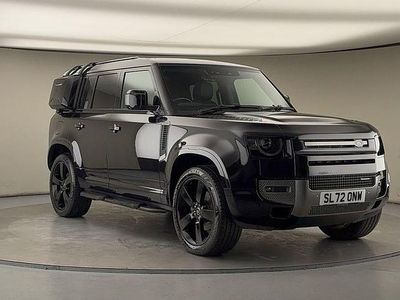 Santorini black Used 2022 Land Rover Defender SE Dynamic SUV | £57,500 (Fair price)