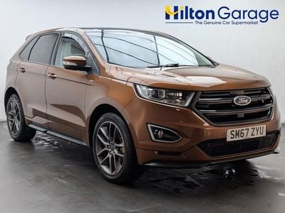 Brown Used 2018 Ford Edge ST-Line SUV | £16,150 (Fair price)