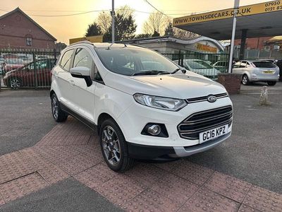Used Ford Ecosport Titanium 125 HP (91 kW) 2016 White SUV