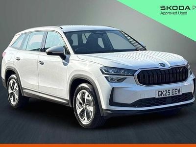 Moon white metallic Used 2025 Skoda Kodiaq SE SUV | £29,900 (Good price)