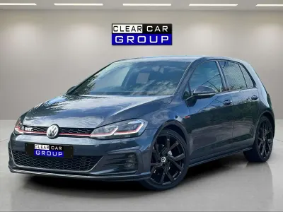 Used VW Golf VII GTI 230 HP (169 kW) 2018 Blue Hatchback
