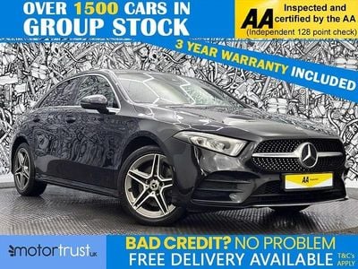 Used Mercedes A250 AMG line 2020 Black Sedan
