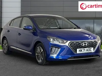 Used Hyundai Ioniq Premium 141 HP (103 kW) 2021 Blue Hatchback