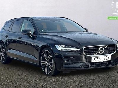 Used Volvo V60 R-Design Pro 190 HP (139 kW) 2019 Black Estate