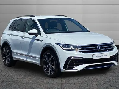 Used VW Tiguan R-line Edition 150 HP (110 kW) 2023 White SUV