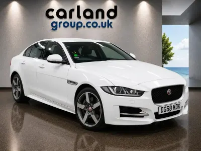 Used Jaguar XE R-Sport 180 HP (132 kW) 2018 White Sedan