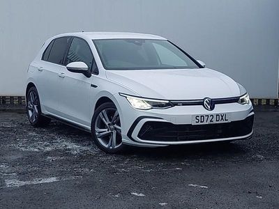 White Used 2022 VW Golf VIII R-line Hatchback | £20,998 (Fair price)