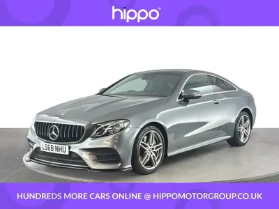 Usado Mercedes E300 AMG Line Premium 245 HP (180 kW) 2018 Cinzento Coupé