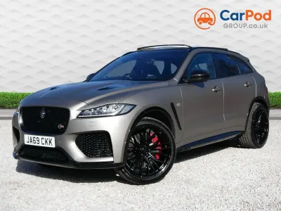 Used Jaguar F-Pace Supercharged 550 HP (404 kW) 2019 White SUV