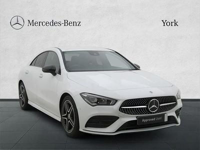 White Used 2023 Mercedes CLA180 Executive Sedan | £20,495 (Good price)
