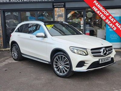 Used Mercedes GLC220 AMG Line Premium 2018 White Estate