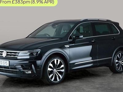 Used VW Tiguan R-line 150 HP (110 kW) 2020 Black SUV