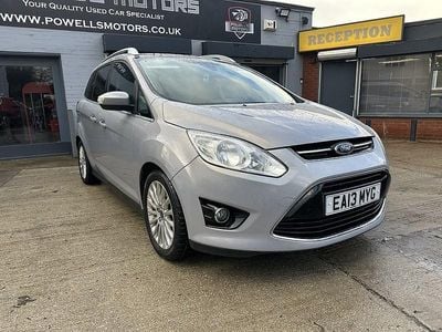Silver Used 2013 Ford Grand C-Max Titanium MPV | £3,785 (Fair price)