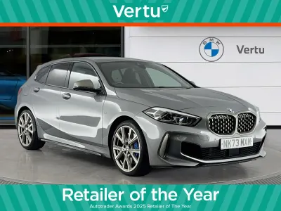 Used BMW M135 Shadowline 302 HP (222 kW) 2023 Grey Hatchback