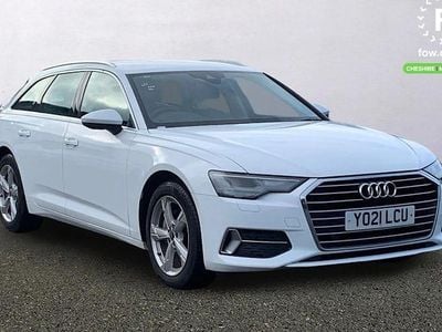 Used Audi A6 Sport 204 HP (150 kW) 2021 White Estate