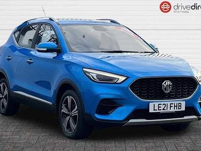 Used MG ZS Excite 106 HP (77 kW) 2020 Blue Hatchback