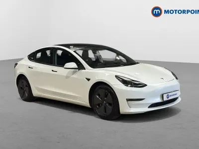 Used Tesla Model 3 Long Range AWD 366 kW (498 HP) 2021 White Sedan