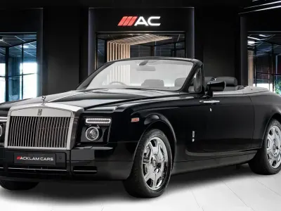 Used Rolls Royce Phantom 460 HP (338 kW) 2008 Black Cabriolet
