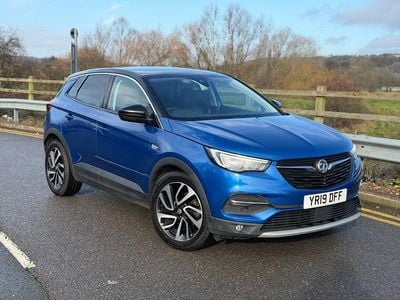 Used Vauxhall Grandland X Elite 130 HP (95 kW) 2019 Blue SUV