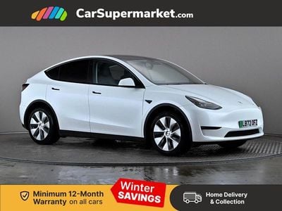 White Used 2022 Tesla Model Y Long Range AWD SUV | £25,197 (Fair price)